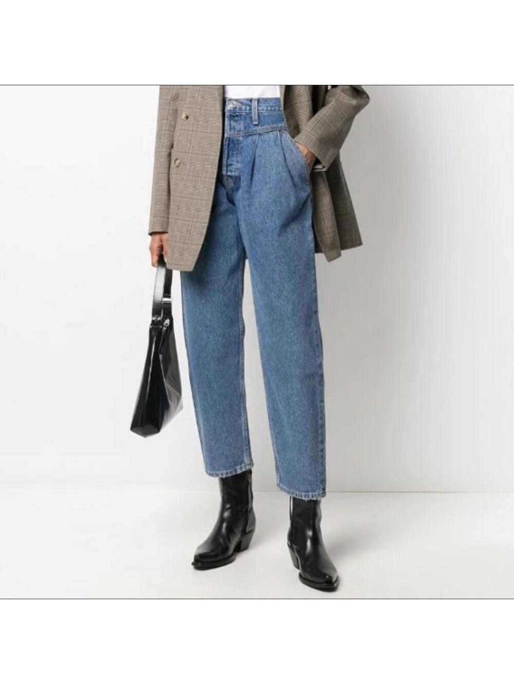 Re/done savi tapered jeans